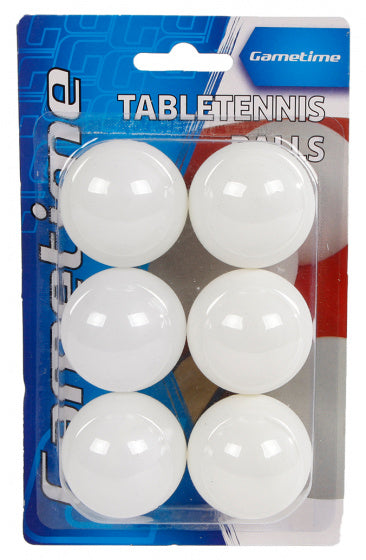 Tafeltennisballen 6 Stuks Wit