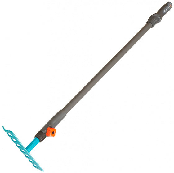 tuinhark junior 78,5 cm staal turquoise/grijs