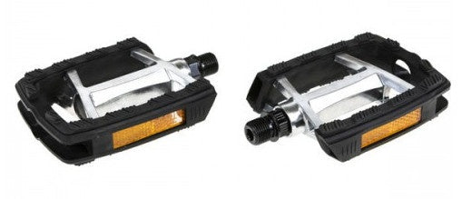 Pedalen Gazelle FP-972 met aluminium body - zwart / zilver