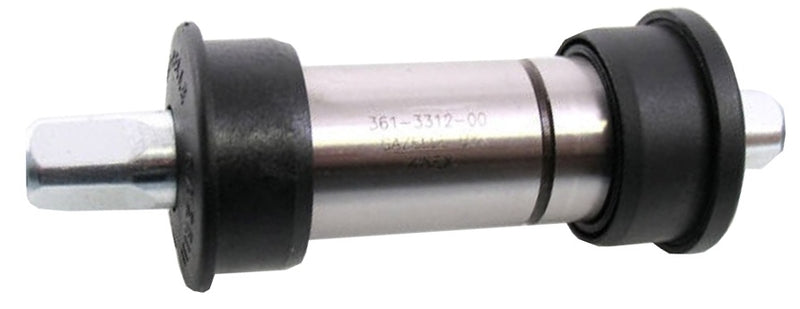 Trapas 133mm Gazelle zonder kettingkastbeugel - Zwart/Zilver