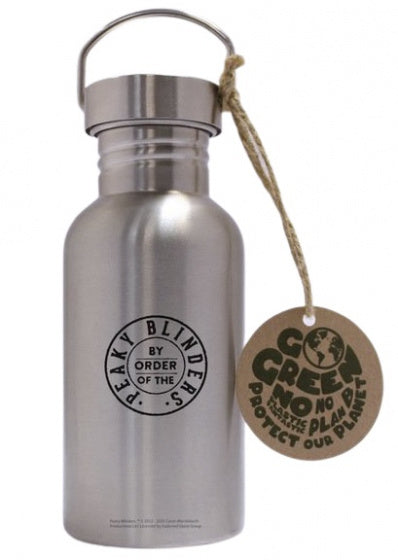 drinkbeker Peaky Blinders RVS 500 ml zilver