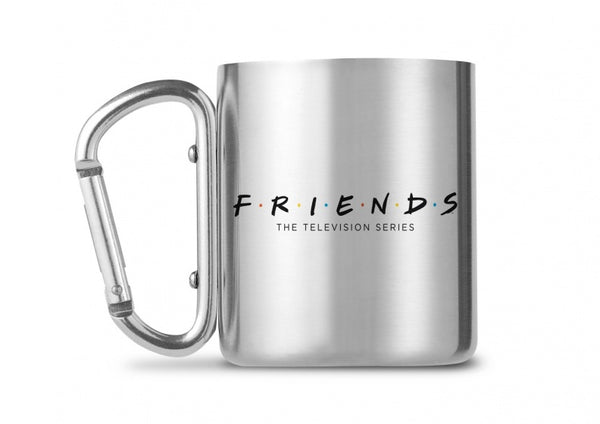 mok Friends zilver/zwart 250 ml