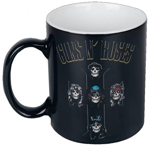 warmtemok Guns & Roses: Cross zwart 300 ml