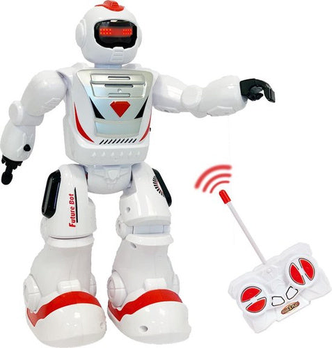 robot Future Bot junior 15 x 27 cm wit