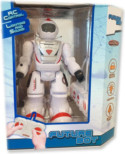 robot Future Bot junior 15 x 27 cm wit