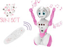 robot Suki Bot 18 cm wit/roze