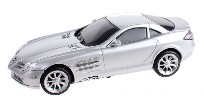 raceauto Mercedes Benz SLR R/C 25 cm 1:16 zilver
