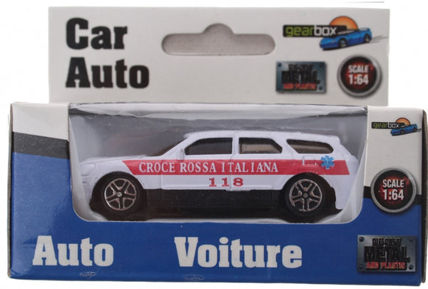 voertuig ambulance Italië staal 8 cm
