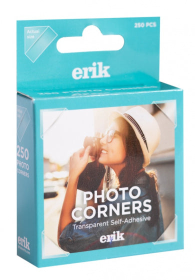 fotohoekjes zelfklevend 10 mm transparant 250 stuks