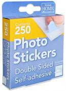 fotostickers zelfklevend 10 mm transparant 250 stuks