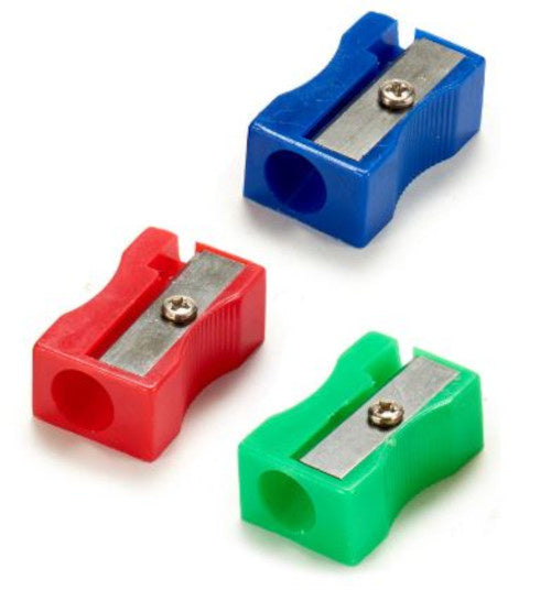 puntenslijpers groen/rood/blauw 6 stuks