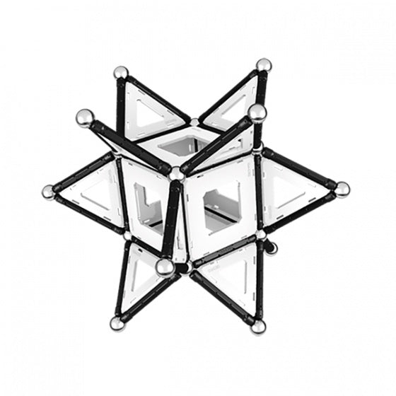Geomag Black and White 104-delig