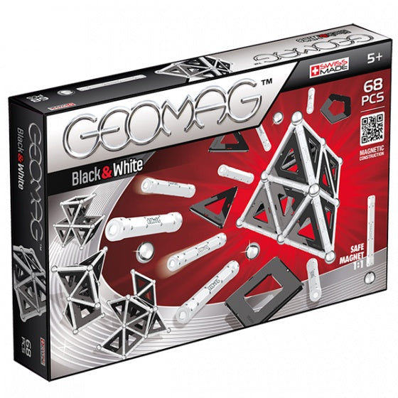 Geomag Black and White 68 Stuks