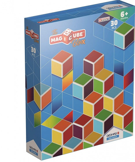 Geomag Education Set MagiCube Box, 30 Cubes