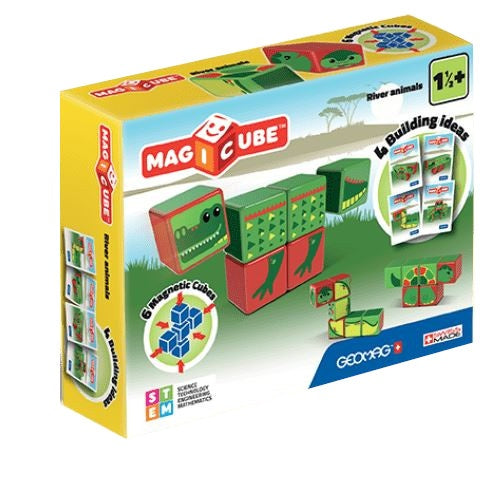 Geomag MagiCube - River Animals, 6dlg.