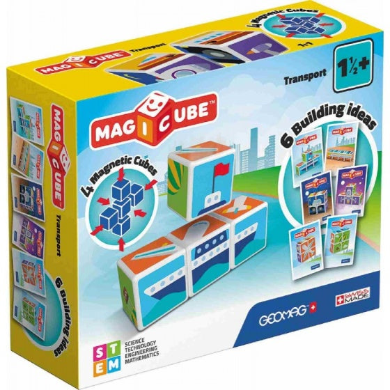 MagiCube Transport 7-delig multicolor