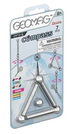 Pro-L Compas 7-delig zilver