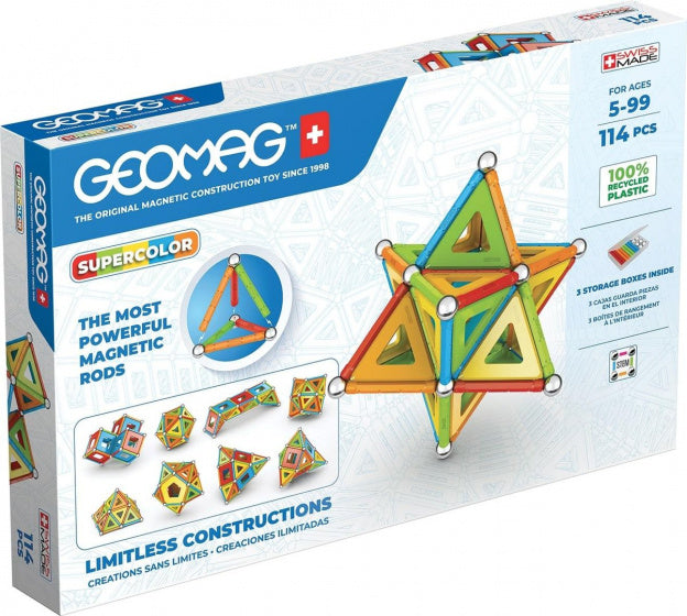 Geomag Super Color Recycled, 114dlg.