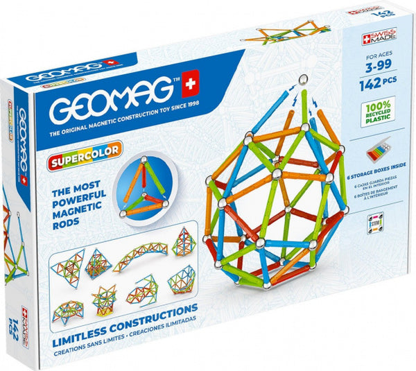 Geomag Super Color Recycled, 142dlg.