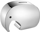 spaarpot Olifant 25,5 x 22,5 x 12,5 cm RVS zilver