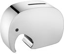 spaarpot olifant junior 12,4 x 8,7 cm RVS zilver
