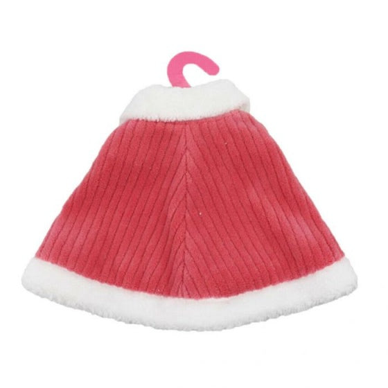 babypoppencape 46 cm rood