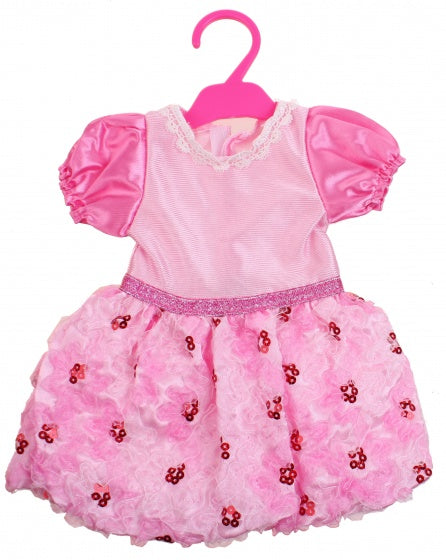 babypoppenjurk 46 cm lichtroze