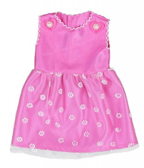 babypoppenjurk 46 cm roze