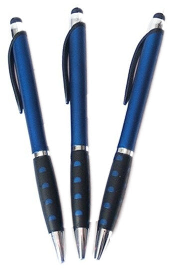 balpennen 14 cm blauw 3 stuks