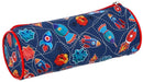 etui Raket junior 21 x 8 cm polyester blauw