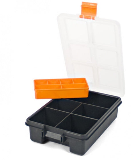 gereedschapskoffer organizer 23 x 15 x 6 cm zwart