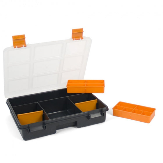 gereedschapskoffer organizer 28 x 23 x 6 cm zwart