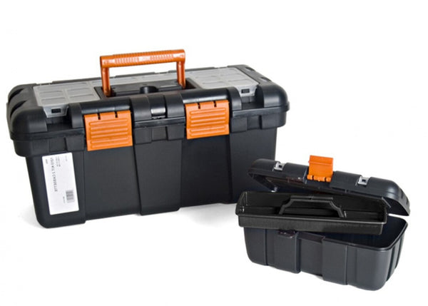 gereedschapskoffer set 50 x 24 x 23 cm zwart