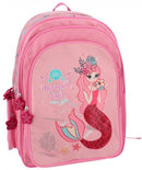 rugzak Zeemeermin junior 33 x 44 cm polyester roze