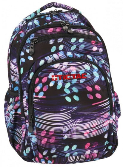 rugzak junior 36 x 43 cm polyester zwart