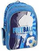 rugzak Voetbal junior 33 x 44,5 cm polyester blauw