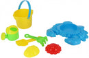 strandspeelset krab junior 34 cm 7-delig