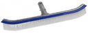 zwembadborstel 43 x 15 cm aluminium blauw/zilver