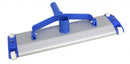 zwembadreiniger 44,5 x 13 cm aluminium blauw/wit