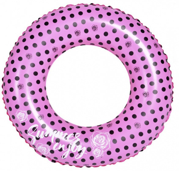 zwemband Enjoy Summer meisjes 90 cm roze/zwart