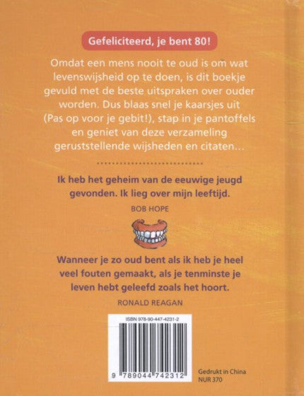 Gefeliciteerd! 80 Jaar