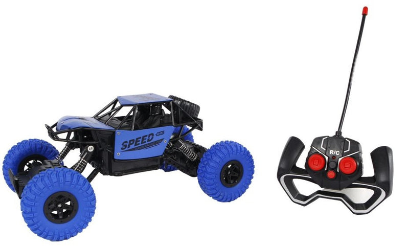monstertruck RC Speed 3,7V junior 20 cm blauw