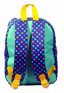 schooltas Hippo junior 12 liter 25 x 30 cm polyester groen