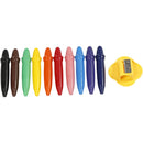 waskrijt 7 cm 10 stuks