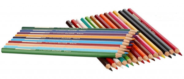 kleurpotloden Fila junior 18 cm 3 mm hout 24 stuks