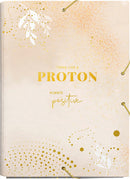 elasto-/foldermap A4 34 x 24 cm karton ivoorwit/goud