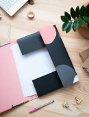 elasto-/foldermap Gold Dreams A4 34 x 24 cm karton zwart