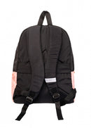 rugzak meisjes 20 liter polyester roze/zwart/goud