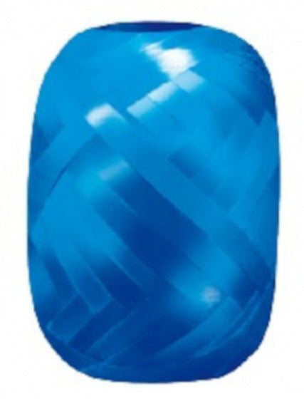 cadeaulint 20 m x 5 mm polyester blauw 24 stuks