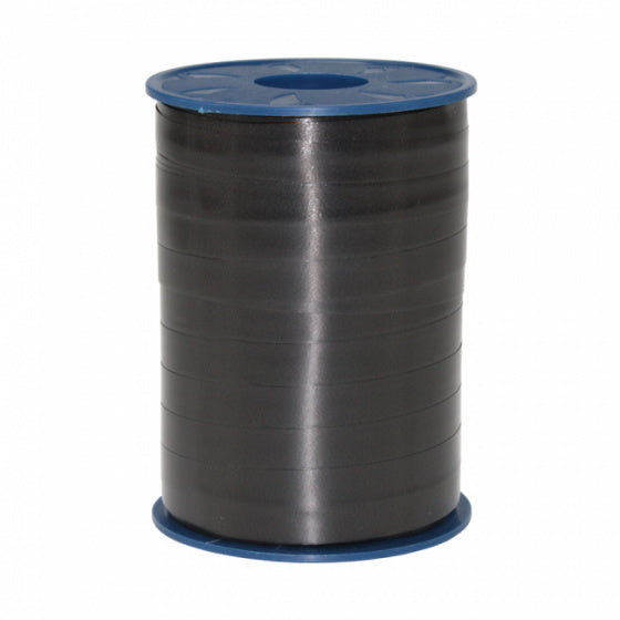 cadeaulint 10 mm polyester 250 meter zwart